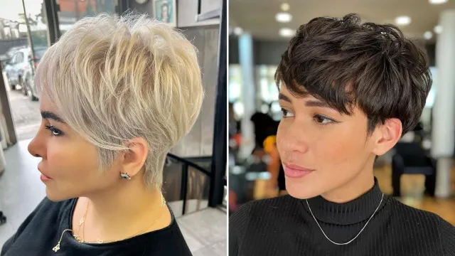 Textured Pixie: Gaya Rambut Pendek yang Keren dan Stylish
